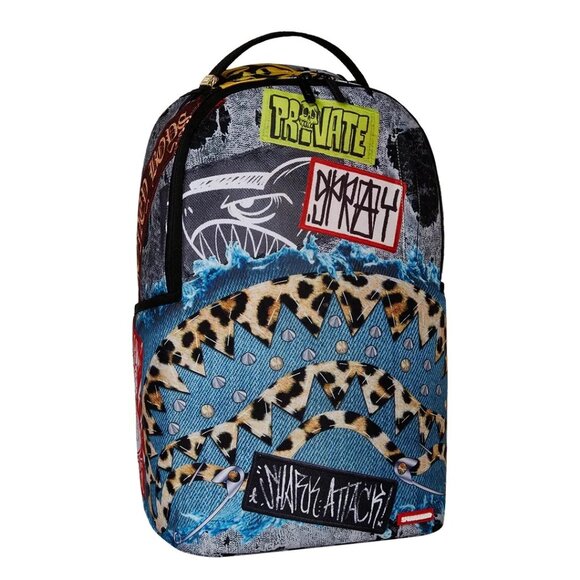 Sprayground Hallway Hero DLXR Backpack🔥New Black Bookbag Large School Bag - Picture 1 of 9